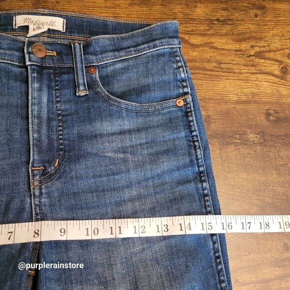 Madewell Jeans Size 28 Skinny 10" High Rise Tummy Control Danny Wash G7391 - Picture 9 of 13
